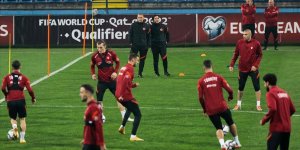 A Milli Futbol Takımı Karadağ maçının hazırlıklarını sürdürdü