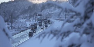 Bolu Dağı geçişi Kaynaşlı ve Elmalık'tan tır geçişleri başladı