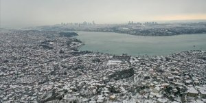 İstanbul'da kar yağışı sonrası buzlanma meydana geldi