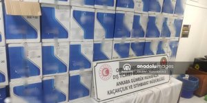 Ankara'da 5 milyon 920 bin makaron ele geçirildi!