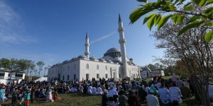 Amerika Diyanet Merkezi'nde Ramazan Bayramı coşkusu