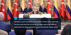 Cumhurbaşkanı Erdoğan: Türkiye-Kolombiya ilişkilerini stratejik ortaklık seviyesine yükselttik