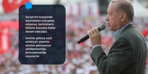 Cumhurbaşkanı Erdoğan: Bugün vizyon olarak konuştuklarımız, yarın ülkemizin hakikatleri olarak önümüze çıkacaktır