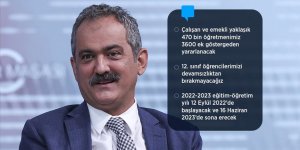 Bakan Özer: Öğretmen Ataması 2022-2023 Eğitim Öğretim yılına yetişecek!