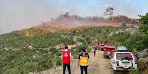 Burdur'daki orman yangını kontrol altına alındı