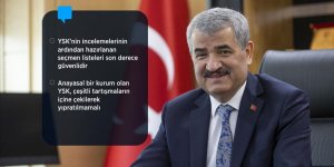 YSK Başkanı Akkaya, sandık seçmen listelerinin oluşumunu anlattı