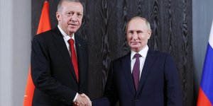 Cumhurbaşkanı Erdoğan, Rusya Devlet Başkanı Putin ile bir araya geldi