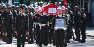 Şehit İsmet Aybek Gaziantep'te son yolculuğuna uğurlandı