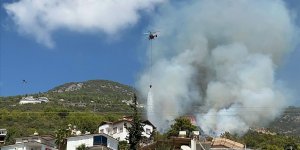 Alanya'da çıkan orman yangını kontrol altına alındı