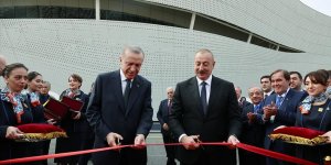 Cumhurbaşkanı Erdoğan ve Aliyev, Zengilan Havalimanı'nı açtı!