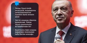 Cumhurbaşkanı Erdoğan "Türkiye Yüzyılı" vizyonunu açıkladı