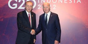 Cumhurbaşkanı Erdoğan, G20 Liderler Zirvesi'nde ABD Başkanı Biden ile bir araya geldi