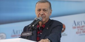 Erdoğan: Yusufeli Barajı'nın üretim kapasitesi 2,5 milyon konutun enerji ihtiyacını karşılayacak düzeyde