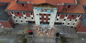 Düzce Adliyesi'nde deprem nedeniyle hasar oluştu!