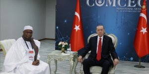 Cumhurbaşkanı Erdoğan, İİT Genel Sekreteri Taha'yı kabul etti