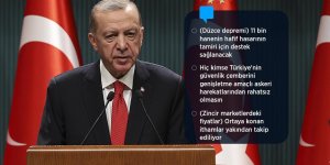 Cumhurbaşkanı Erdoğan: Vatan topraklarının güvenliğinde kimseden izin almayız, kimseye de hesap vermeyiz