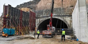 Kuzey Ankara Protokol Yolu Tüneli'ndeki çalışmaların ilk etabı tamamlandı