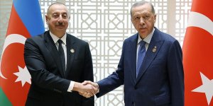 Cumhurbaşkanı Erdoğan, Azerbaycan Cumhurbaşkanı İlham Aliyev ile görüştü