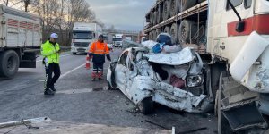 Anadolu Otoyolu'nda zincirleme trafik kazası