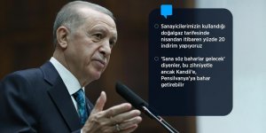 Cumhurbaşkanı Erdoğan: Elektrikte yüzde 15 indirime gidiyoruz