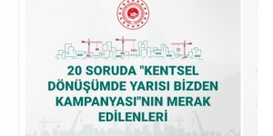 20 Soruda "Kentsel Dönüşümde Yarısı Bizden Kampanyası"nın merak edilenleri