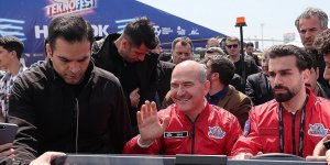 Bakan Soylu, TEKNOFEST'i ziyaret etti