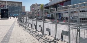 Taksim Meydanı'nda 1 Mayıs Emek ve Dayanışma Günü tedbirleri