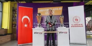 Spor Toto Süper Lig ve 1. Lig şampiyonluk kupaları tanıtıldı