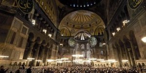 Ayasofya Camisi'nde İstanbul'un fethi programı düzenlendi