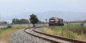 Denizli'deki selde zarar gören tren yolu onarıldı