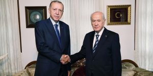 Cumhurbaşkanı Erdoğan, MHP Genel Başkanı Bahçeli ile görüştü