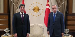 Cumhurbaşkanı Erdoğan, IKBY Başkanı Barzani ile telefonda görüştü