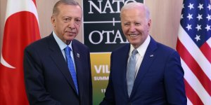 Biden: Cumhurbaşkanı Erdoğan'la tekrar bir araya gelmek harikaydı