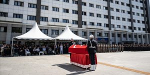 Şehit polis Alp Efe Bekit için İstanbul'da tören düzenlendi