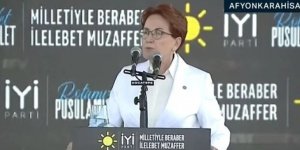 Akşener: Yerel seçime kendi kadrolarımızla gireceğiz