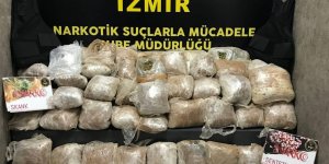 İzmir'de 35 kilo uyuşturucu ele geçirildi!