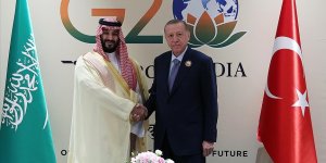 Cumhurbaşkanı Erdoğan, Suudi Arabistan Veliaht Prensi Selman ile görüştü