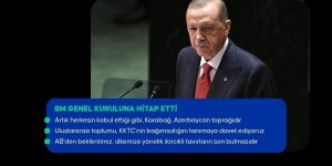 Cumhurbaşkanı Erdoğan: BM Güvenlik Konseyi, 5 ülkenin siyasi stratejilerinin çarpışma alanı haline gelmiştir