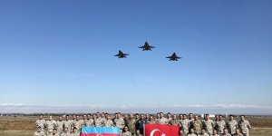 Türk F-16'ları Azerbaycan'da..