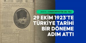 Cumhuriyet'in ilanı 100 yıl önce ulusal basında coşkuyla yankılandı