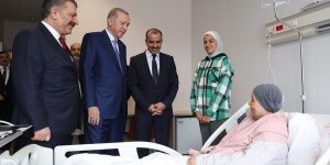 Cumhurbaşkanı Erdoğan'dan Gazze'den getirilen hastalara ziyaret