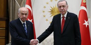 Cumhurbaşkanı Erdoğan, MHP Genel Başkanı Bahçeli'yi kabul etti