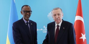 Cumhurbaşkanı Erdoğan, Ruanda Cumhurbaşkanı Kagame ile görüştü