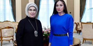 Emine Erdoğan, Mihriban Aliyeva ile görüştü!