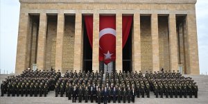 Büyük önder Atatürk'ün Kara Harp Okulu'na girişinin 125. yıl dönümü