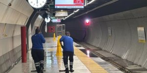 Bahçelievler'de Metro İstasyonunu Su Bastı