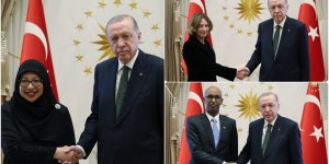 Büyükelçilerden Cumhurbaşkanı Erdoğan'a güven mektubu