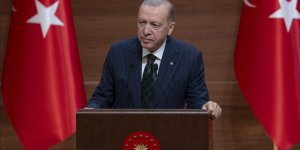 Erdoğan: Filistinli kardeşlerimizi savunurken aslında insanlığı savunuyoruz