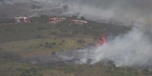Tuzla Piyade Okulu arazisinde yangın çıktı!