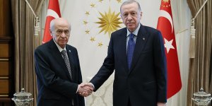 Cumhurbaşkanı Erdoğan, MHP Genel Başkanı Bahçeli ile bir araya geldi